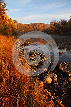 Grand River Golden Sunrise