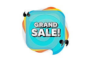 Grand sale symbol. img