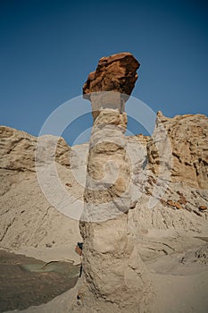 Grand Staircase-Escalante national monumen, Utah. Toadstools, an amazing balanced rock formations