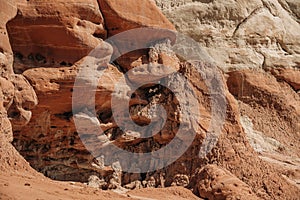 Grand Staircase-Escalante national monumen, Utah. Toadstools, an amazing balanced rock formations which look like mushrooms.