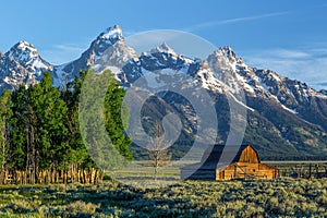 Grand Teton Mountains, Wyoming.