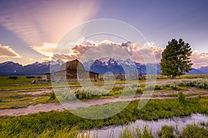 Grand Teton Mountains, Wyoming.