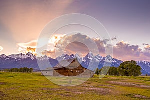 Grand Teton Mountains, Wyoming.