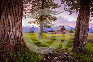 Grand Teton Mountains, Wyoming.