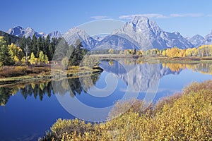 Grand Teton National Park in Autumn,