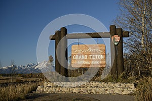 Grand Teton National Park in fall