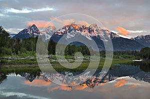 Grand Teton National Park at Sunrise