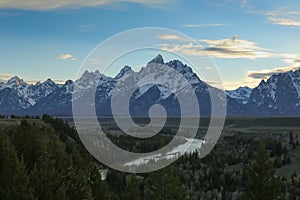 Grand Teton and snake river