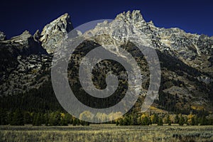 Grand Tetons Fall scenic landscapes