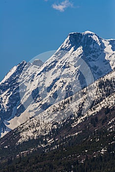 Grand tetons mountain