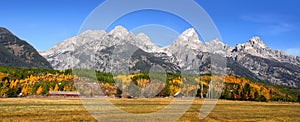 Grand Tetons panorama