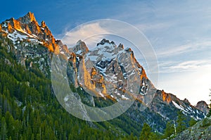 Grand Tetons at Sunset