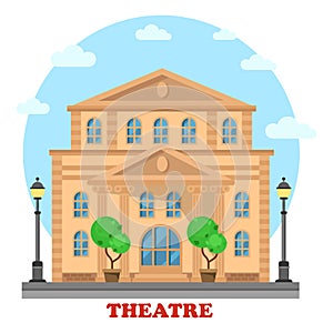 Grand theatre or Buildingfor entertainment