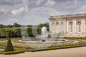 Grand Trianon in the park of Versailles