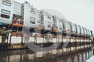 Grand Union Canal Walk Houses in Camden, London