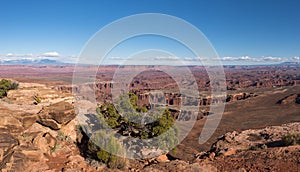 Grand View Point Overlook, from Canyonlands National Park Utah