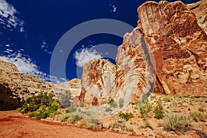 Grand Wash trail, Capital Reef National Park, Utah, USA