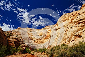 Grand Wash trail, Capital Reef National Park, Utah, USA