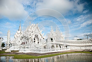 The grand white church