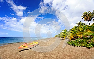 Grande Anse Le Coin Beach, Le Carbet, Martinique, Caribbean