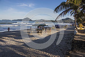 Grande beach - Ubatuba - Brazil