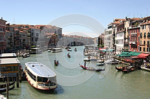 Grande Canal in Venice, Italy