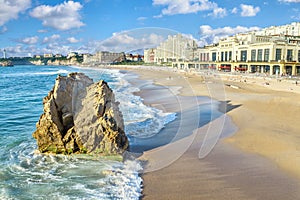 Grande Plage beach in Biarritz