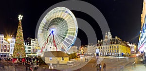 Grande roue Ã  Lille Ã  NoÃ«l