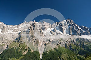Grandes Jorasses - mont Blanc photo