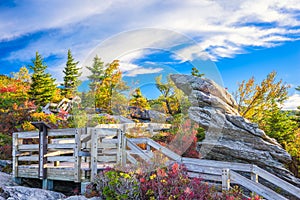 Grandfather Mountain, North Carolina, USA Autumn