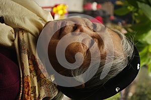 Grandmother ethnic Kinh