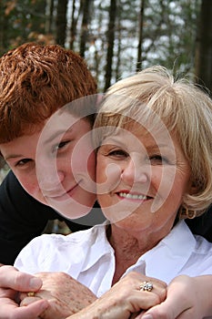 Grandmother and Grandson