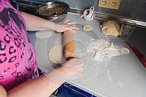 Grandmother roll dough