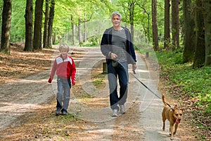 Grandpa and grandchild