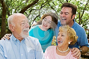 Grandpa Tells a Joke photo