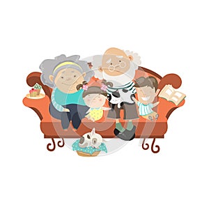 Grandparents and grandchildren
