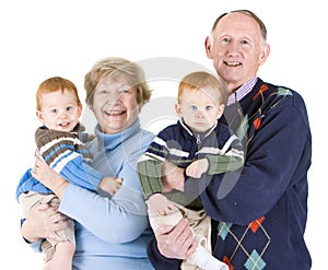 Grandparents and grandsons