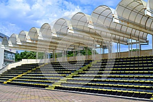 Grandstand for spectators