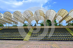 Grandstand for spectators