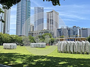 The Grandstand of University of Santo Tomas (UST) Manila