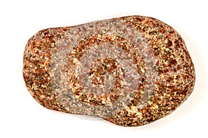 Granit stone with quartz crystals