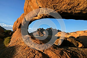 Granite arch, Spitzkoppe, Namibia