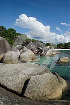 Granite beach at Belitung Island 3