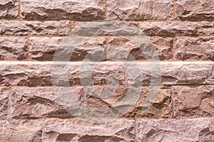 Granite block wall background