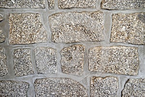 Granite Blocks Stone Wall