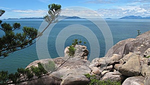 Granite boulders of Magnetic Island Queensland Australia