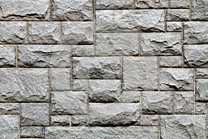 Granite brick wall texture and background