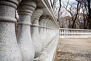 Granite columns.park