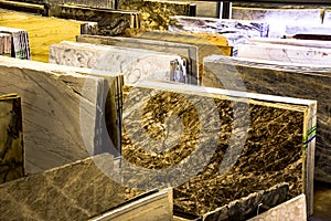 Granite countertop slabs photo