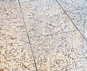 Granite floor